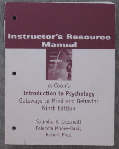 Intro Psyc Gatewy Mind E9 IRM 053457677X Book Cover