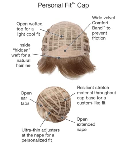 Short Layered Shag Wig, Petite/Average Cap, Lightweight Kanekalon Fiber Amazon.com : Gabor Instinct Short Layered Shag Wig by  main image 4