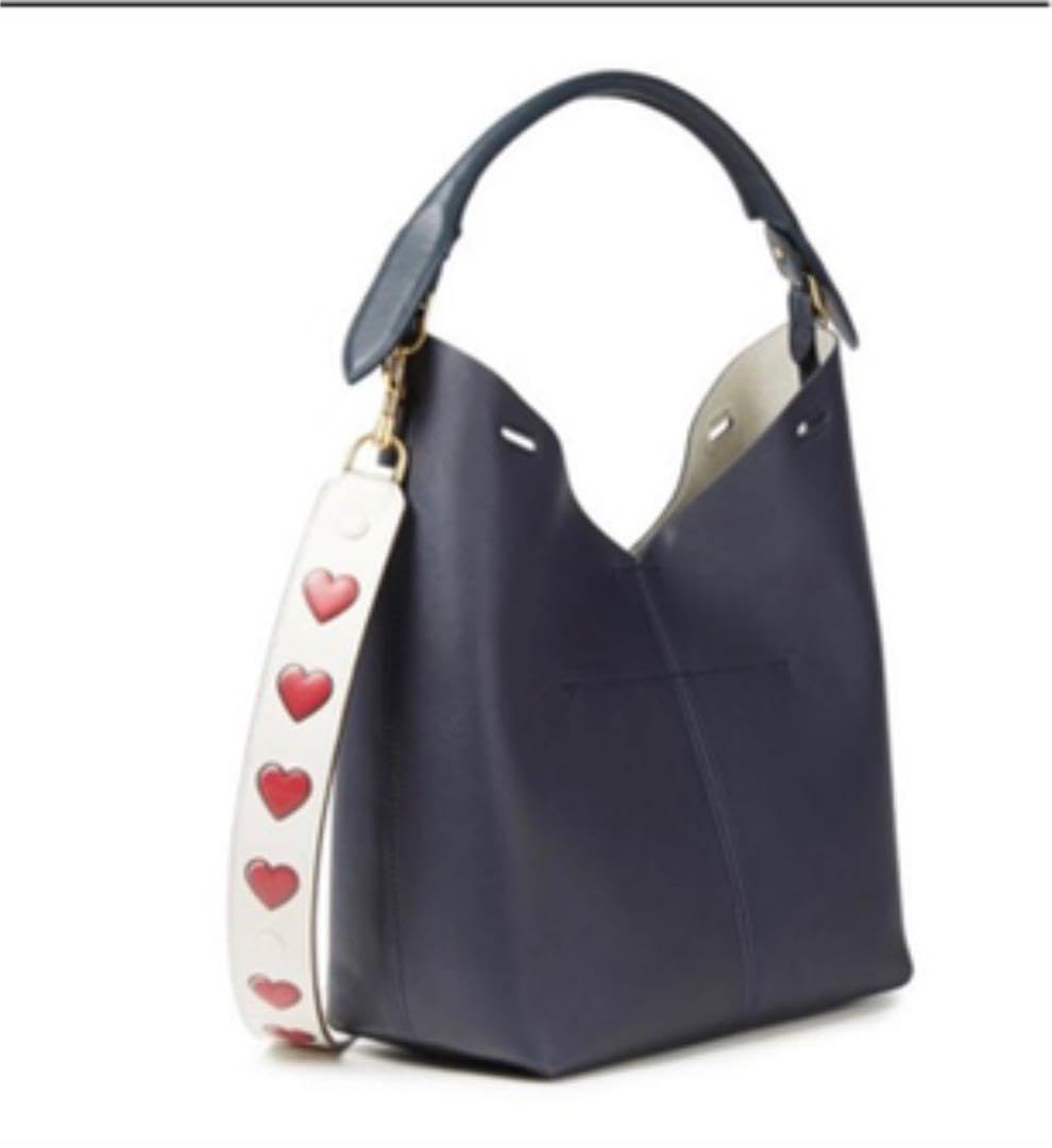 アニヤハインドマーチ　Build a Bag ビルドアバッグ　ブルー 自分好みにカスタマイズ！ 「アニヤ・ハインドマーチ」が新たに“ビルド