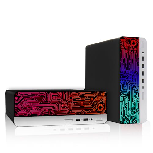 HP G3 Desktop RGB Computer PC Intel i7-6th Gen, 16GB DDR4 Ram 512GB SSD, 27 Inch Monitor, RGB Speaker, Gaming Keyboard Mouse, WiFi, Win 10 Pro (Renewed)