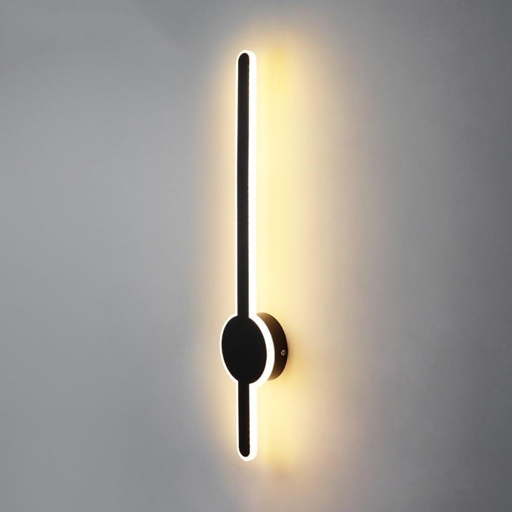 ASerZenith Classical Linear Led Wall Sconce Modern Minimalist Wall Lamp Long Strip Modern Hallway Wall Light,Onecolor-40Cm