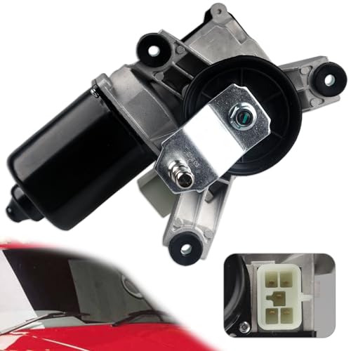 Image of Front Windshield Wiper Motor with delay Function Compatible with Chevy Silverado Blazer C1500 Tahoe Escalade C2500 C3500 K1500 K2500 GMC Yukon 1988-2002 Replace Window Wiper Motor 12368702