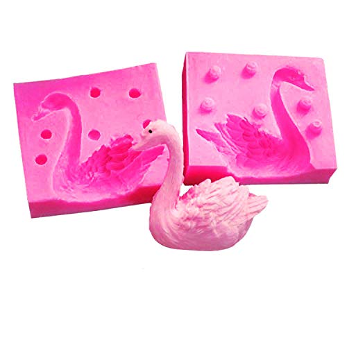 Wyd 3D Swan Cake Decorative Silicone Mold,Diy Baking Mold Chocolate Mold,Silicone Fondant Mould #TOP11