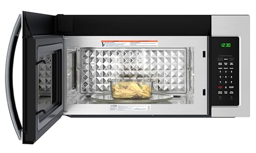 Image of KoolMore 30-inch 1.5 cu. ft. Over-the-Range Convection Microwave Oven,900 Watts and 300 CFM in Stainless-Steel, UL Listed