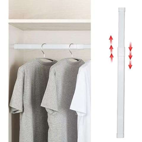 AUSGLEIFEN Adjustable Closet Rod Cover