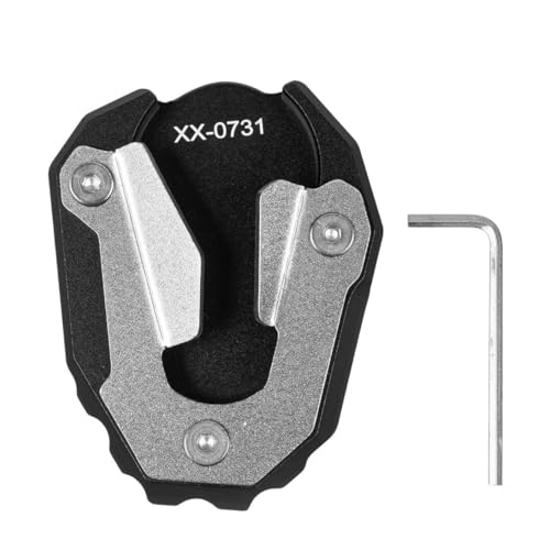 Béquille latérale pied plaque d'extension support agrandissement moto Tiger 900 Rallye