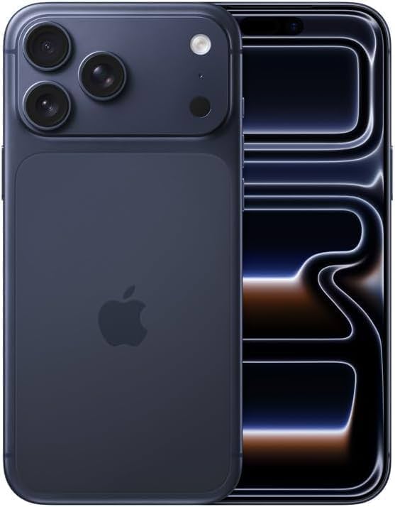 Apple iPhone 17 Pro Max, versión de EE. UU., 1TB, eSIM, Azul profundo - Desbloqueado (Renovado Premium)