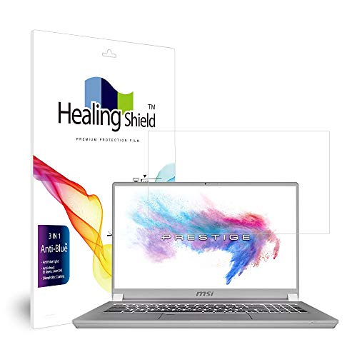 Healingshield/�q�[�����O�V�[���h �m�[�g�p�\�R���t���ی�t�B���� Screen Protector Compatible with MSI Prestige Creators P75 9SE Fever Pro
