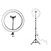 Produktbild Ringlicht, 12" Dimmbares LED-Ringlicht Mit Stativ, Telefonhalter Für Streaming, Make-Up Und Selfie-Fotografie,210CM