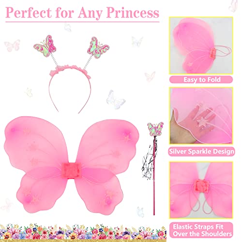 235 Pcs Butterfly Party Decorations - Butterfly Balloons, Banner, Cake Topper, Fairy Wing, Tattoo, Stickers, Plates, Napkins, Cups, And Tablecloth For Girl Women Birthday Supplies, Serves 20 Guest #TOP7