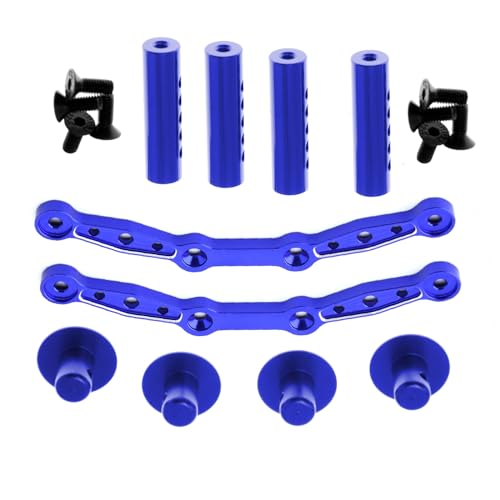 Front and Rear RC Car Shell Post Set for Arrma 1/8 Mojave 4X4 4S BLX Desert Truck RTR RC Car Upgrades Parts - Thumbnail 2