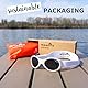 Mausito BABY Sonnenbrille 0-1,5 Jahre BIOPLASTIK & POLARISIERT I VERGLEICHSSIEGER Sonnenbrille Baby Mädchen BPA-frei I 100% UV SCHUTZ verstellbares Band & biegsam I Europäisches Design