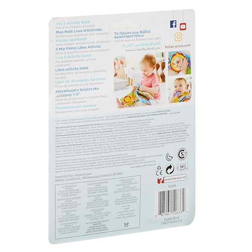 Fisher Price Mon Petit Livre Dactivités Jouet D'éveil Dès La Naissance - vue 7