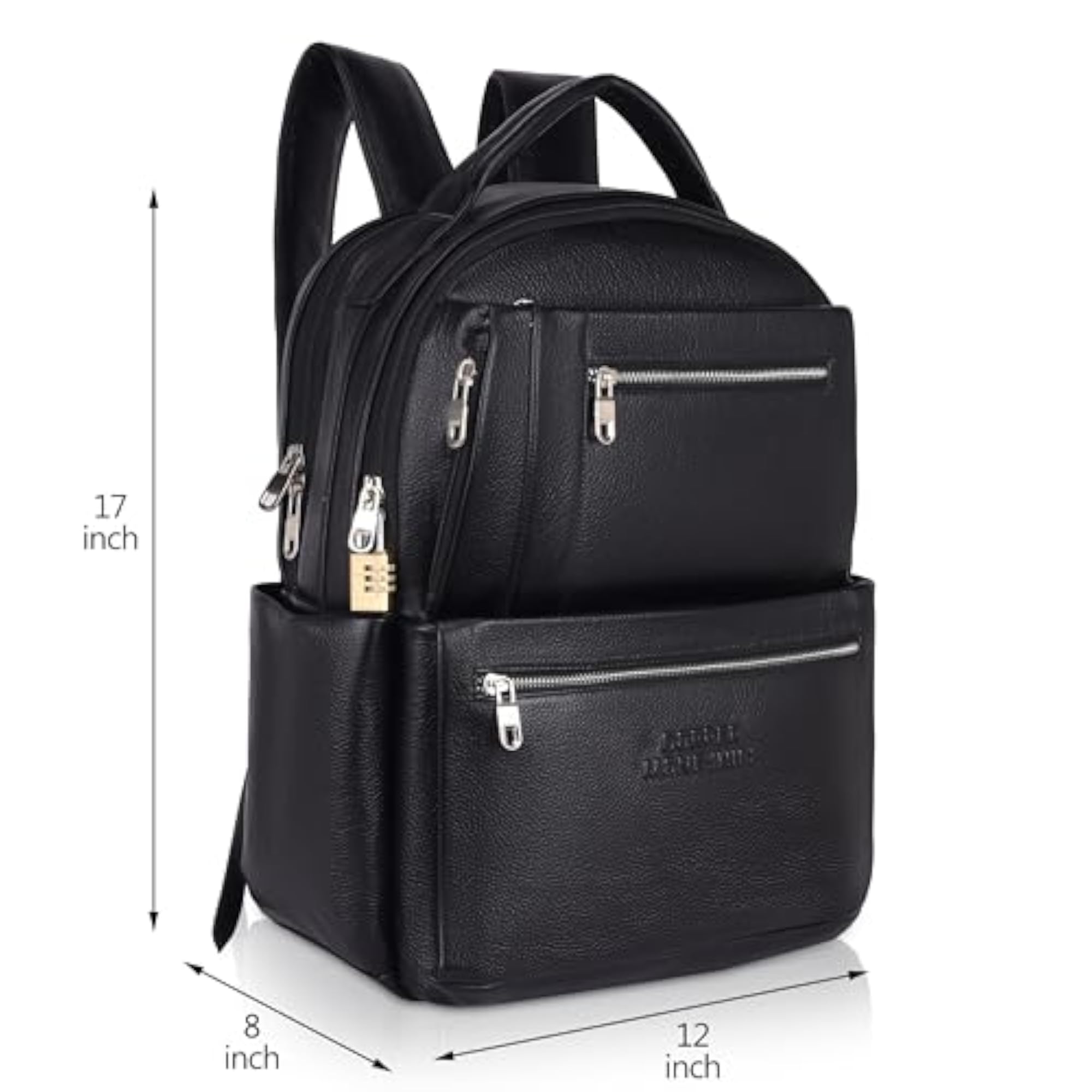 Genuine Leather Backpack Laptop Bag