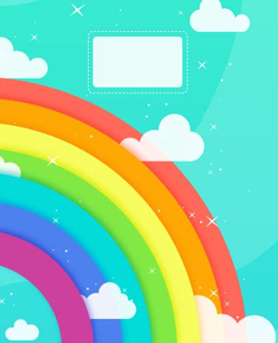 Rainbow Primary Composition Notebook Drawing Story Journal K-2 - 120 Pages - Primary Journal: Drawing Space plus Lines to write - Perfect for Kindergarten 1st and 2nd Grade