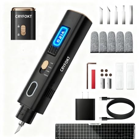 Cryfokt 40kHz�����g�J�b�^�[�i�C�t �����p�n50����LED���C�g�t���n���h�w���h�����g�J�b�^�[ 3D�v�����g�APCB��H��A�v���X�`�b�N�p�|�[�^�u�������g�J�b�e�B���O�c�[��