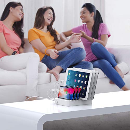 SooPii Stazione di Ricarica USB a 6 Porte