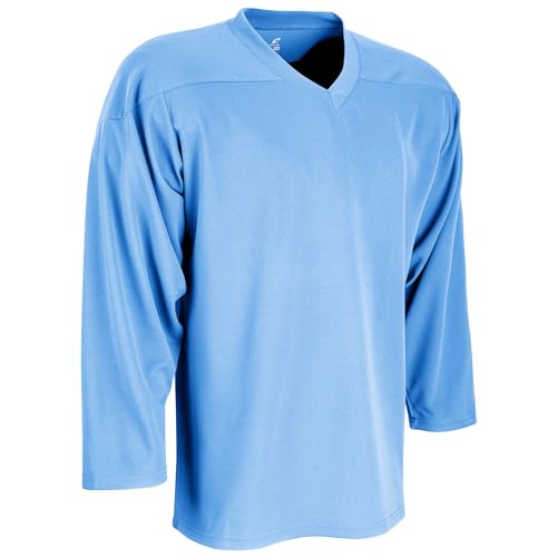 Champro Unisex-Youth Faceoff Hockey Jersey, Light Blue, X-Large