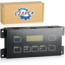 316455520 Oven Range Stove Clock Control Board Replacement Compatible with Electrolux Frigidaire Kenmore Replaces 5304518661 316455410