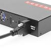 Gearmo 7-Port USB 3.2 Gen 2 Hub w/ 2 Type-C & 5 Type-A Ports, Surge Protection & Mounting Options