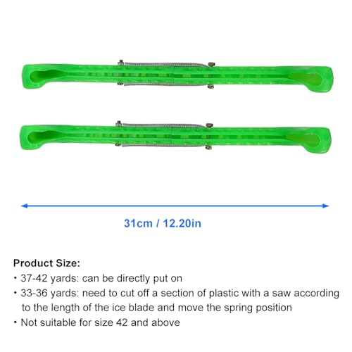 Protetores de Lâmina de Skate de Gelo, 1 par de 7 Cores, Protetores de Lâmina de Skate de Hóquei No