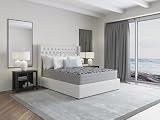 Star20XX 10 Inch Twin XL Mattress, Foam Mattress, Firm Mattress, Cooling Smooth Top, Copper Gel Silver Graphite Visco Layer, HD Foam Core, Adjustable Base Friendly, Made in USA
