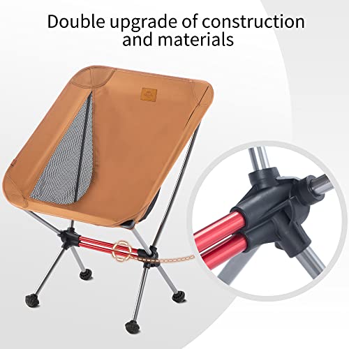 Image of Naturehike YL08 Ultralight Camping Chair - Only 2.12 LBS, Anti-Sinking Feet