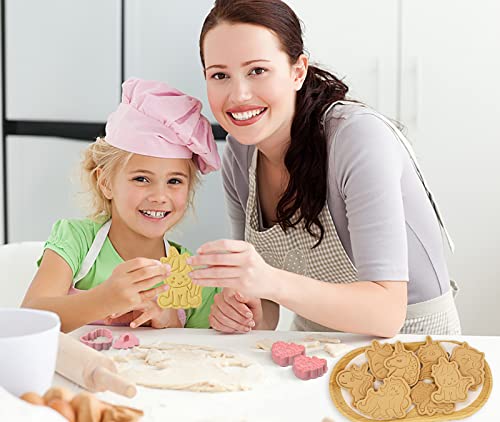 Unicorn Cookie Cutters With Plunger Stamps Set,8 Piece Unicorn Shape Embossing Cookie Stamp With Unicorn Head For Biscuit Fondant Cheese Baking #TOP6