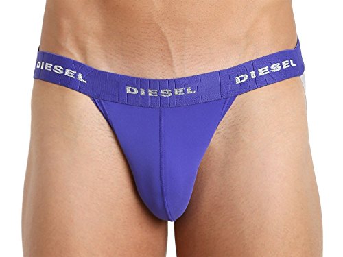 Diesel Men's Jocky Fresh & Bright Metallic Stitch Jock Strap