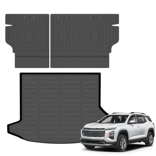 Wailtnb-All Weather Cargo Liners & Backrest Mats for Chevrolet Equinox ...