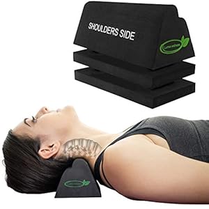 Lumia Wellness Cervical Orthotic Traction Block, Firm, Spinal & Neck Alignment, Cervical Traction Device & Neck Stretcher