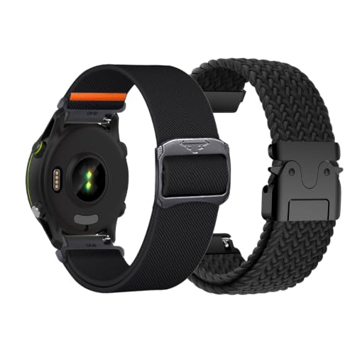 2�{ �Z�b�g �i�C�����o���h �Ή� Garmin Forerunner 70 �i�C������ �����o���h �L�k�� �}�O�l�b�g�o�b�N�� �����\ �ʋC�� �y�� �X�|�[�c �i�C���� �x���g�R���p�`�u�� Garmin Forerunner 70 ���f�B�[�X �����Y 