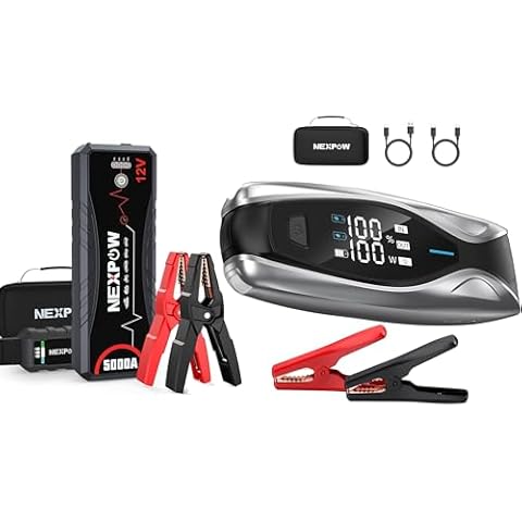 NEXPOW Q12 Car Jump Starter Car Battery Jum and NEXPOW X7 6000A Jump Starter Cover