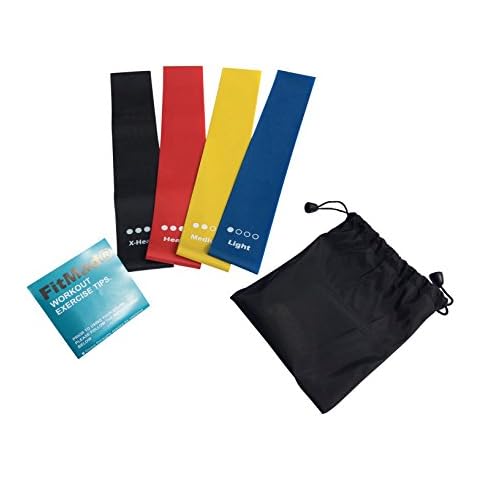 Resistance Exercise Loop Band Perfect for Yoga, Pilates, Gym, Fitness + More Cover
