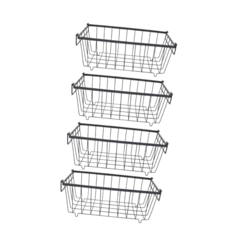 Image of 4Pcs Freezer Organizer Bins Food Organization Deep for Office Fridge Closets|Bins|Refrigerator Parts & Accessories|Parts & Accessories|Large Appliances