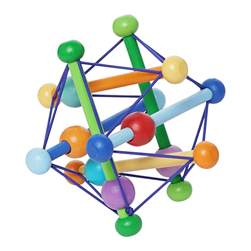 Manhattan Toy Skwish Color Burst Rattle And Teether Grasping Activity Toy #TOP1