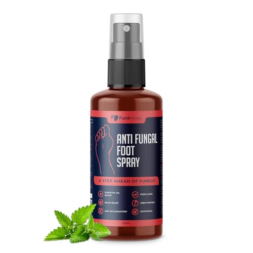 Anti Fungal Foot Spray 200ml | Extra Strong Antifungal Spray for Feet Fungus, Athlete’s Foot & Itchy Skin | Fast-Acting Athlete Foot Treatment for Odour, Sweaty Feet & Cracked Skin Relief