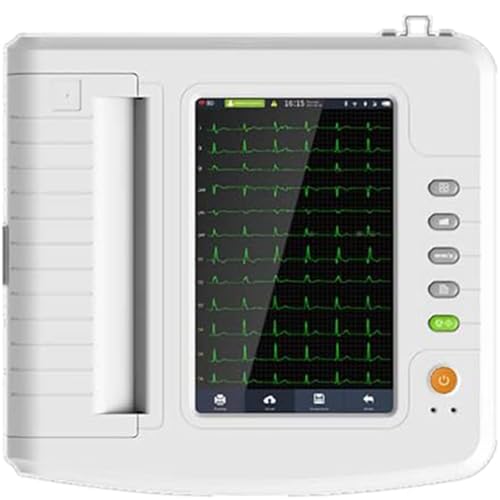 YANDDEA Portable Digital 12 Channel ECG Machine ECG1212G