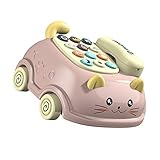 Jouet éducatif - il s'agit d'un jouet téléphonique multifonctionnel, qui peut être utilisé pour développer la capacité de coordination œil-main de votre , l'audition et la reconnaissance vocale, jouet téléphonique pour