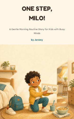  One Step, Milo!: A Gentle Morning Routine Story for Kids with Busy Minds (English Edition)