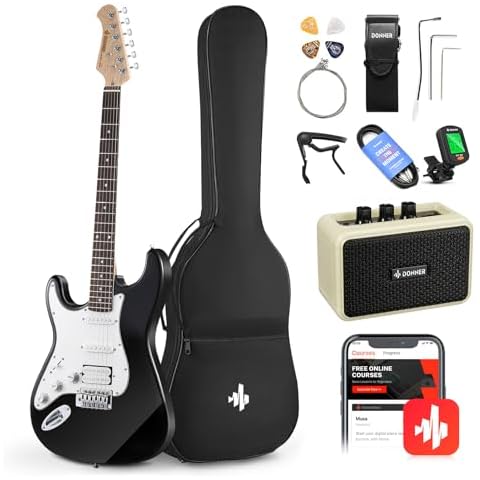 Donner DST-100 Left-Handed Electric Guitar Kit Cover