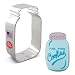 Ann Clark Cookie Cutters Small Mason Jar Cookie Cutter, 3.5"