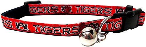 The Auburn Dog Collar 13 Pets First Collegiate Pet Accessories, Cat Collar, Auburn Tigers, One ...