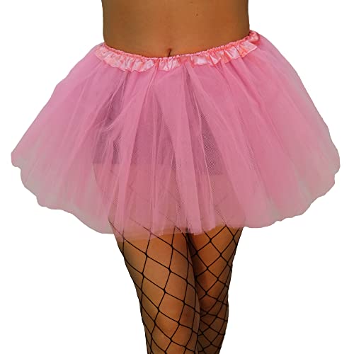 Image of XINXIYAN Tutu for Girls Womens Skirt 5 Layers Mardi Gras Outfit Halloween Costume Dress Party Favor