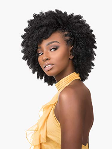 MULTI PACK DEALS! Sensationnel Synthetic Hair Crochet Braids Curlfinity Pre Looped PINK ROD 20" (4 Pack, 1B)