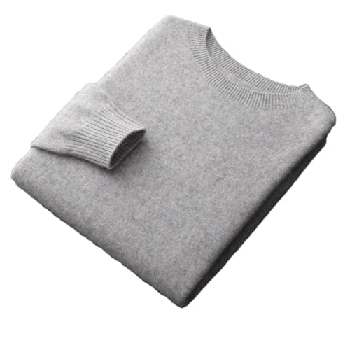 Men's Pullover Sweater Soft Warm O-Neck Long Sleeve Casual Cashmere Knit Sweaters