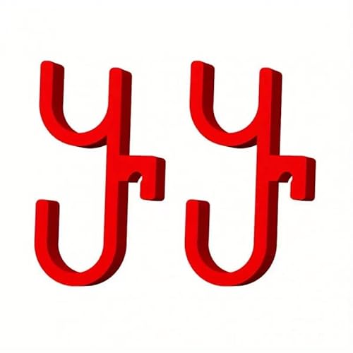 SDFSJJHB 2 PCS Car Umbrella Holder Hook,for Toyota Corolla Touring Sports XII (E210) 2018-2024, Car Seat/Trunk Umbrella Holder Waterproof Backseat Storage Hook Anti Drip Hanger,Red