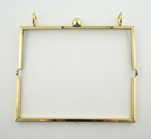 Sac fermoir frame HAND finitions chunky or au design exclusif - 4