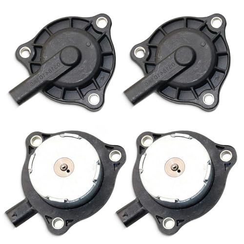 RAGBUSCLE Engine Camshaft Phaser Actuator Sensor 05184101AG‌ Compatible with Jeep Grand Cherokee 3.6L V6-Flex 2011-2015 Engine Camshaft Cam Phaser Actuator Crankshaft Position Sensor, 4PCS