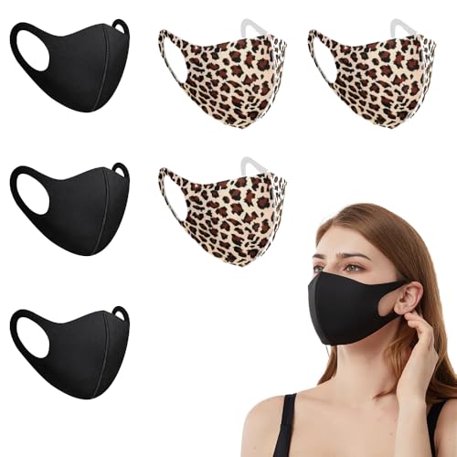 Image of Yugan Anti Pollution Reusable and Washable Face Mask for Adult, Unisex, Soft Breathable Oxford Fabric (Black)